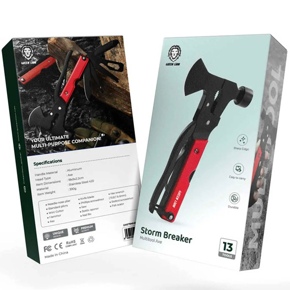 چکش و تبر چندکاره گرین لاین green lion storm breaker