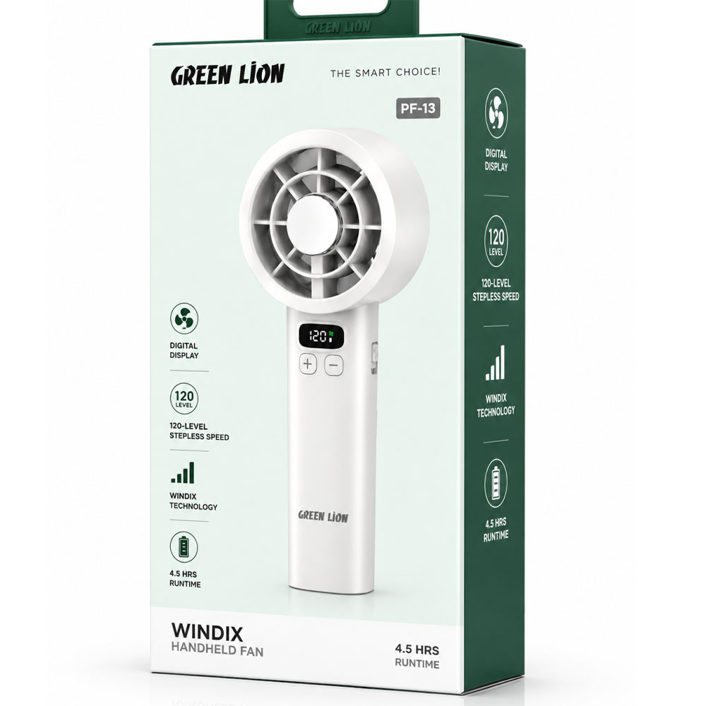 پنکه خنک کننده دستی گرین لاین مدل میجیا Green Lion Windix Handheld fan
