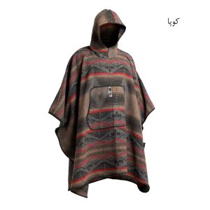 پانچو پتویی کمپینگ با طرح سرخپوستی T