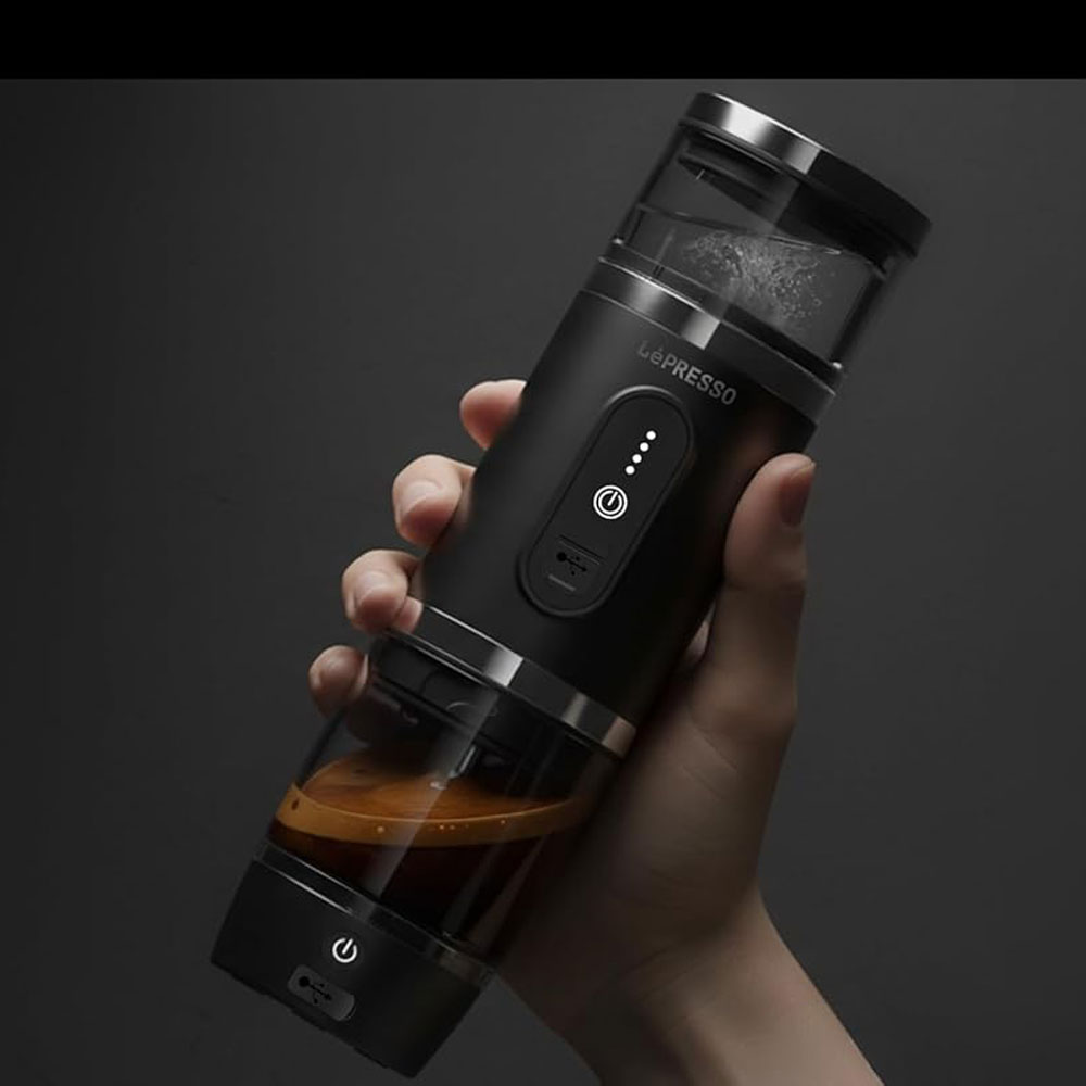 قهوه ساز 4کاره قابل حمل لپرسو lepresso portable coffee machine