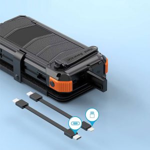 پاور بانک سولار پرودو مدل Porodo PDPBFCH070 20000mAh