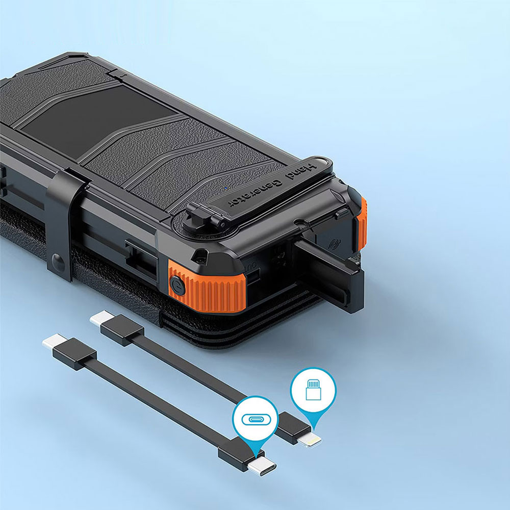 پاور بانک سولار پرودو مدل Porodo PDPBFCH070 20000mAh