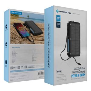 پاور بانک سولار پاورولوژی مدل Powerology ppbcha76 20000mAh