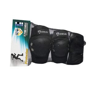 ست لوازم ایمنی اسکیت و دوچرخه Flying eagle سایز M