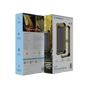 پاور بانک سولار پاورولوژی مدل Powerology ppbha100 10000mAh