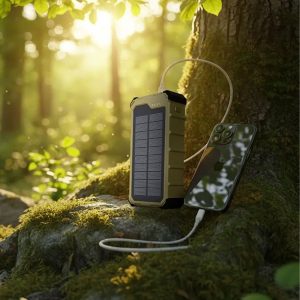 پاور بانک سولار پاورولوژی مدل Powerology ppbha100 10000mAh