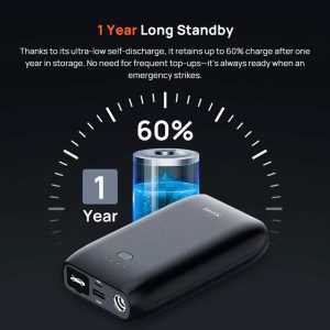 جامپ استارتر خودرو و پاوربانک شیائومی مدل Xiaomi 70Mai Jump Starter 2 PS07 10400mAh