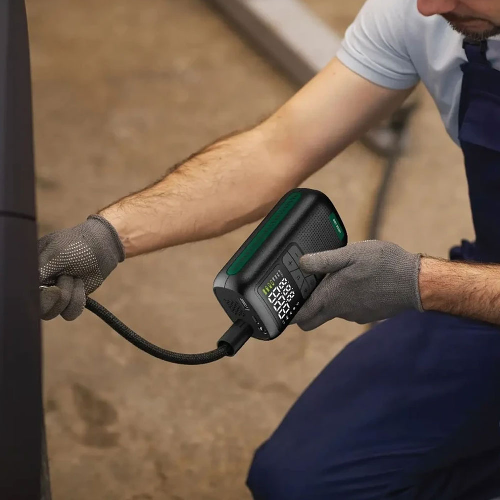 پمپ باد شارژی گرین لاین Green Lion Tire Inflator 150PSI