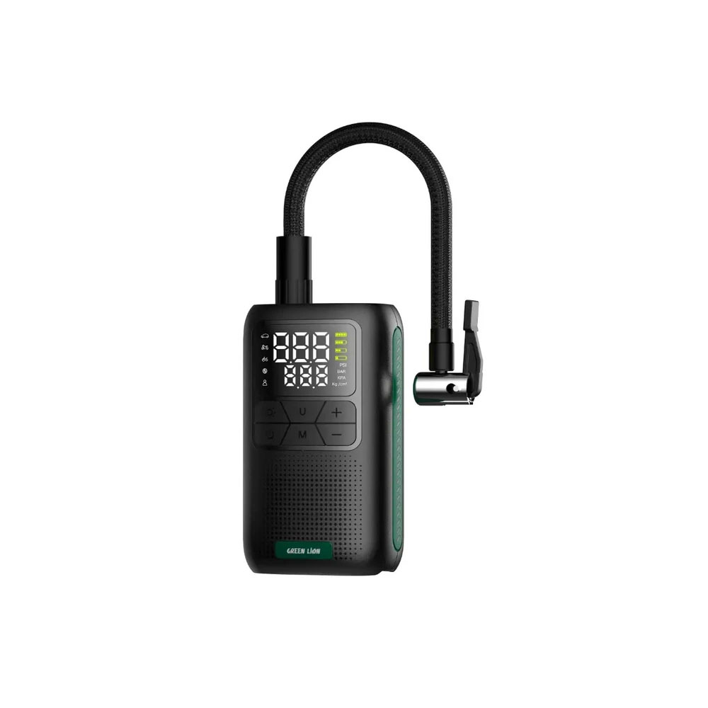 پمپ باد شارژی گرین لاین Green Lion Tire Inflator 150PSI
