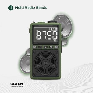اسپیکر و رادیو گرین لاین Green Lion Voyager Radio Speaker
