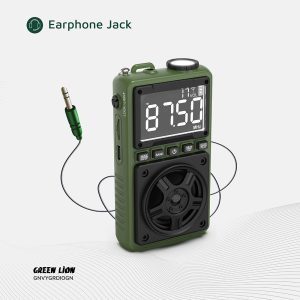 اسپیکر و رادیو گرین لاین Green Lion Voyager Radio Speaker