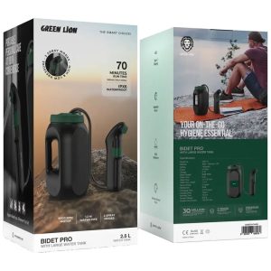 خودشور مسافرتی گرین لاین Green Lion Bidet Pro Water Tank