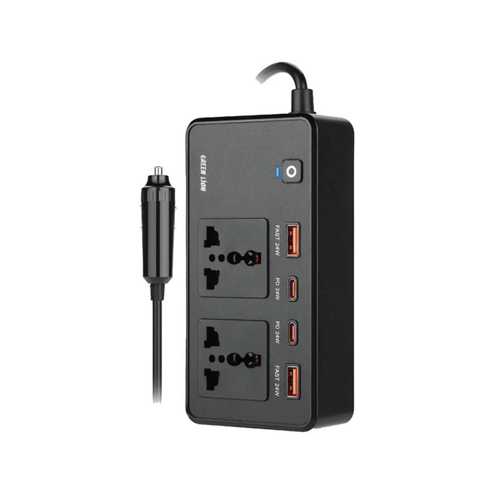 مبدل برق خودرو گرین لاین Green Lion GC-200 Inverter