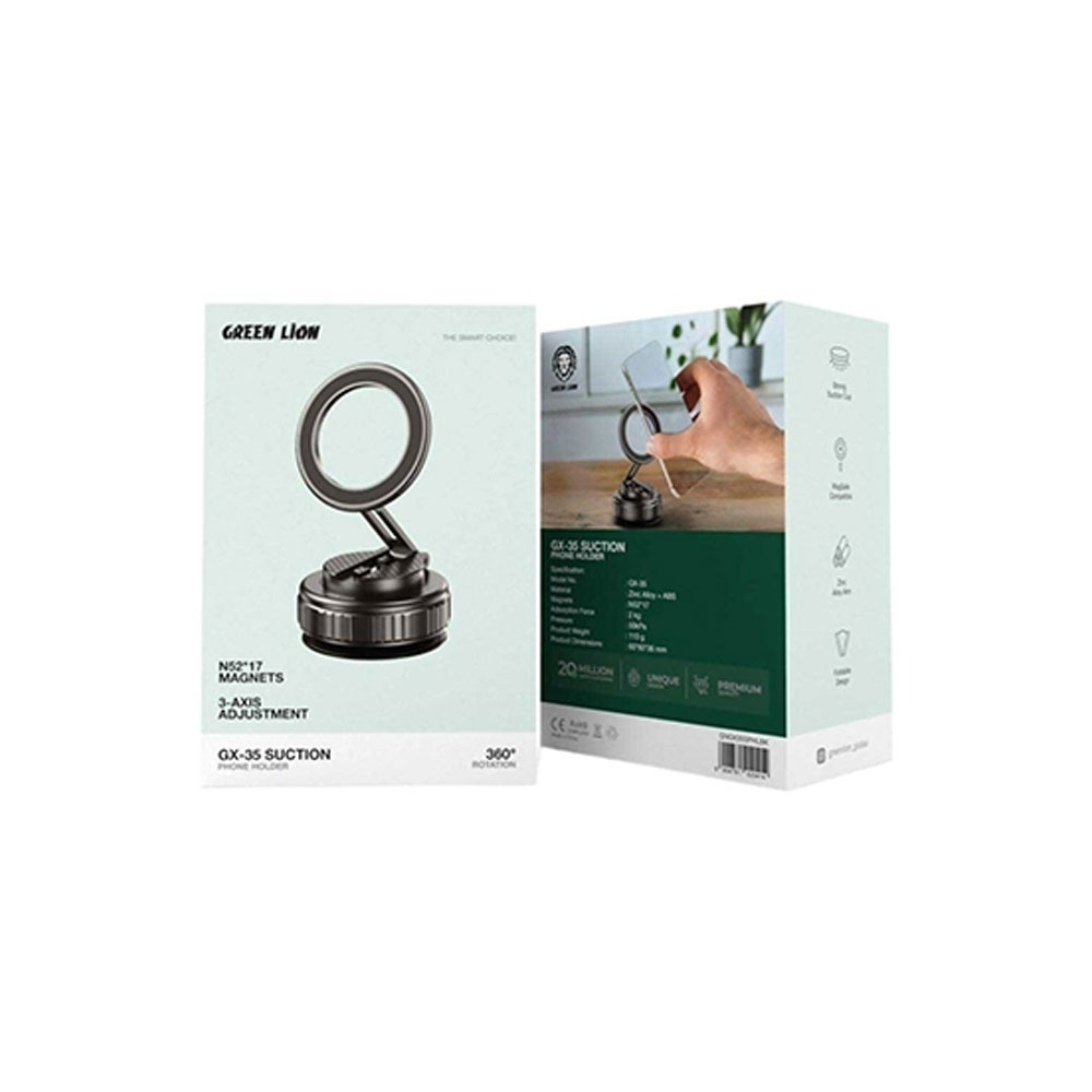هولدر موبایل وکیوم مکشی گرین لاین مدل Green Lion Holder Vacuum GX-35