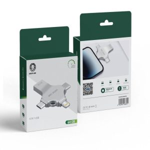 فلش مموری گرین لاین مدل Green Lion 4-in-1 USB Flash Drive 64GB