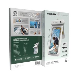 کاور ضدآب نگهدارنده موبایل و کارت گرین لاین مدل Green Lion Aqua Do Pouch