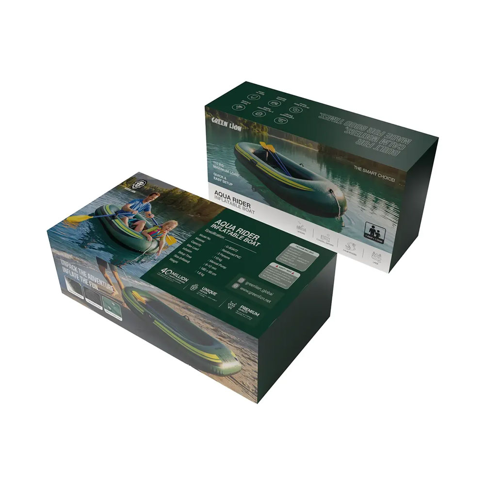 قایق بادی دو نفره گرین لاین مدل Green Lion Aqua Rider G-Boat2
