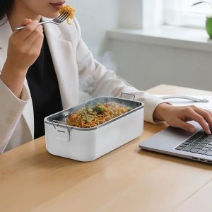 لانچ باکس گرم کننده غذا گرین لاین مدل Green Lion Lunch Box GLB-20