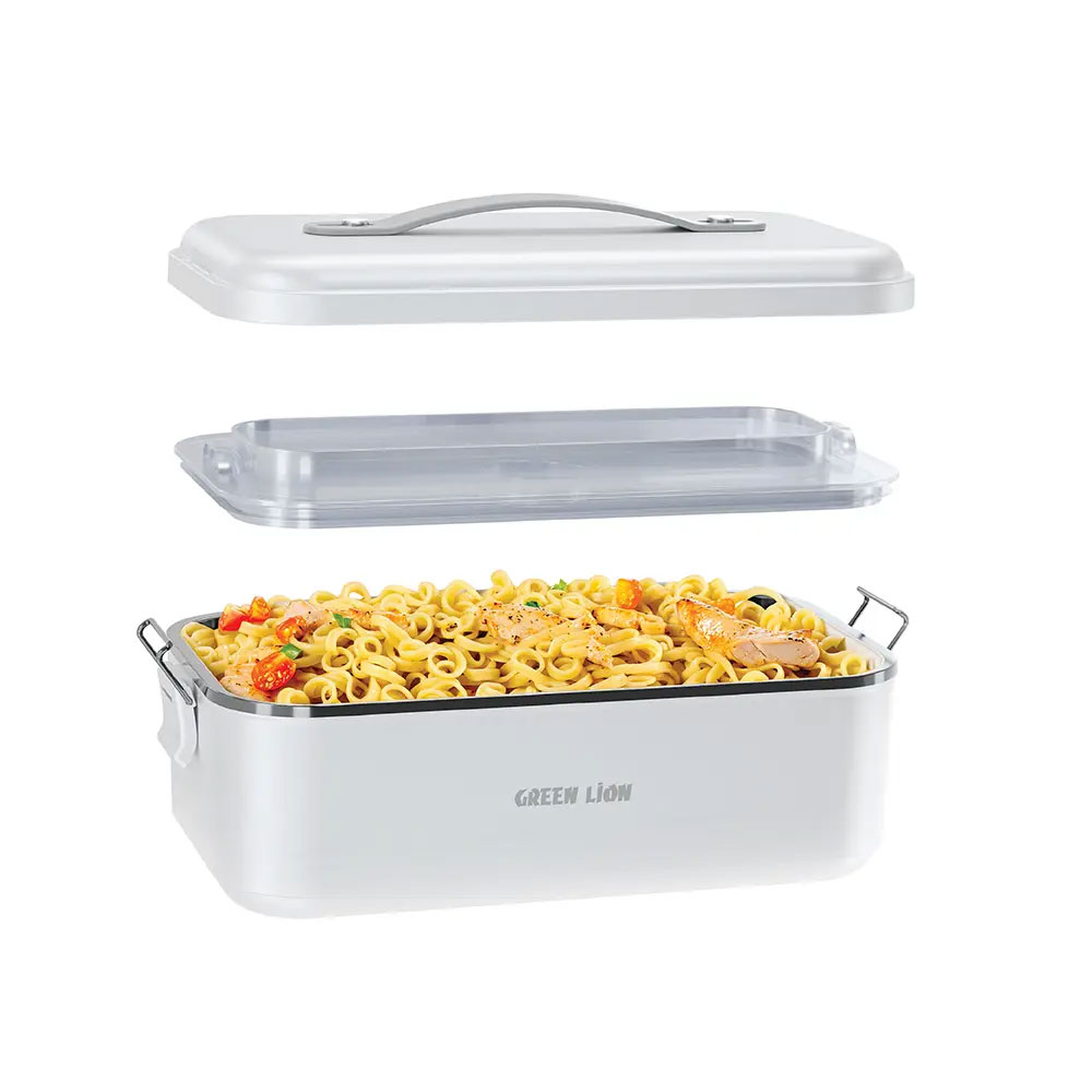 لانچ باکس گرم کننده غذا گرین لاین مدل Green Lion Lunch Box GLB-20