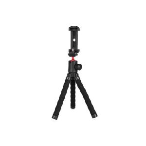 سه پایه دوربین و موبایل پرودو مدل Porodo Flexible Tripod Holder PD-TRPH با پایه های مفصلی