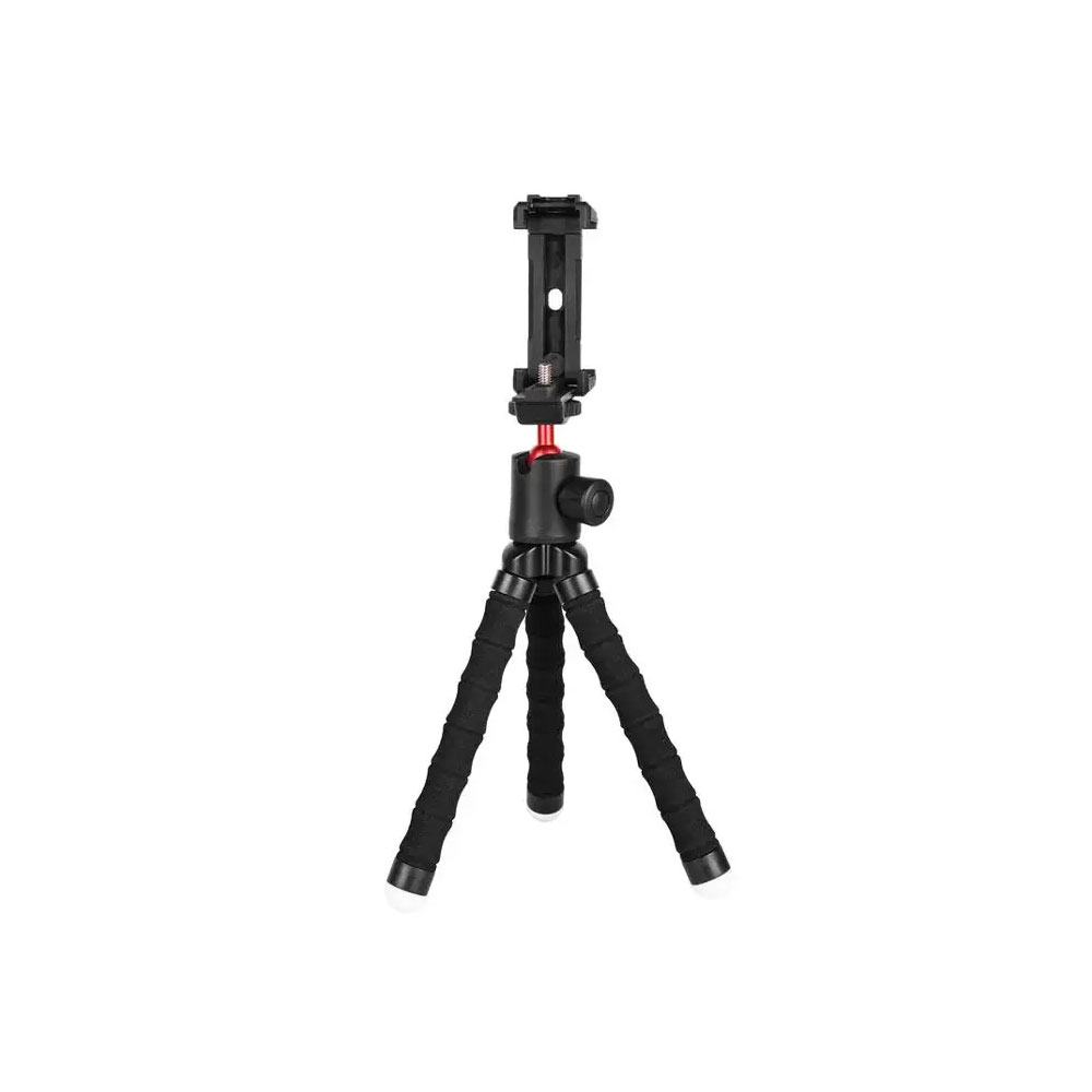 سه پایه دوربین و موبایل پرودو مدل Porodo Flexible Tripod Holder PD-TRPH با پایه های مفصلی