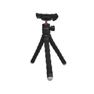 سه پایه دوربین و موبایل پرودو مدل Porodo Flexible Tripod Holder PD-TRPH با پایه های مفصلی