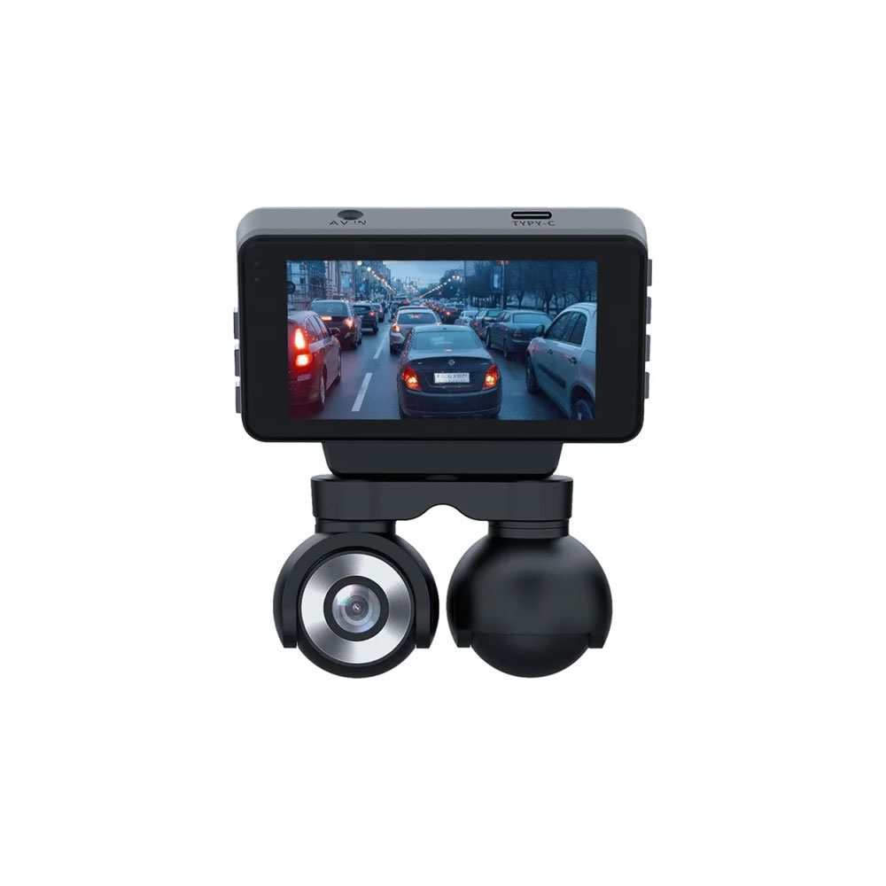 دوربین 3 لنز ثبت وقایع خودرو پاورولوژی مدل Powerology Sentra Dash Camera pwcam108