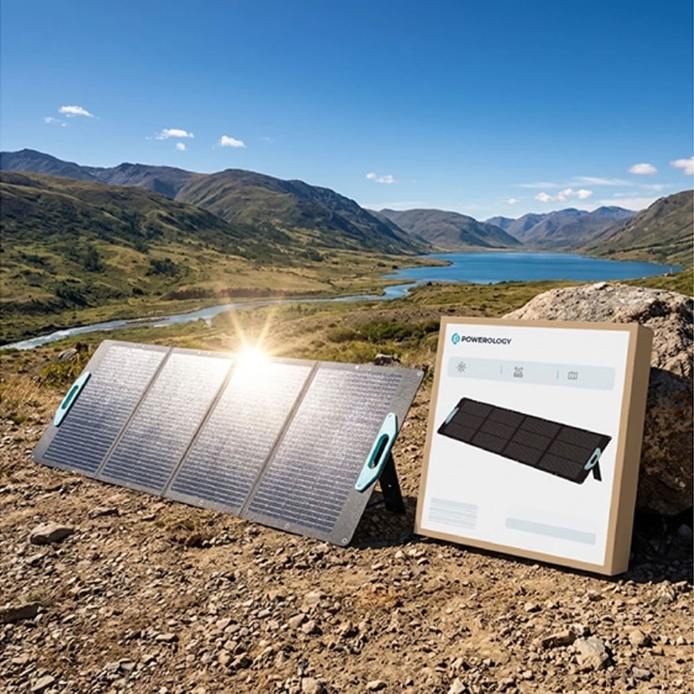 پنل خورشیدی پاورولوژی مدل Powerology Solar Panel PSM022 200W