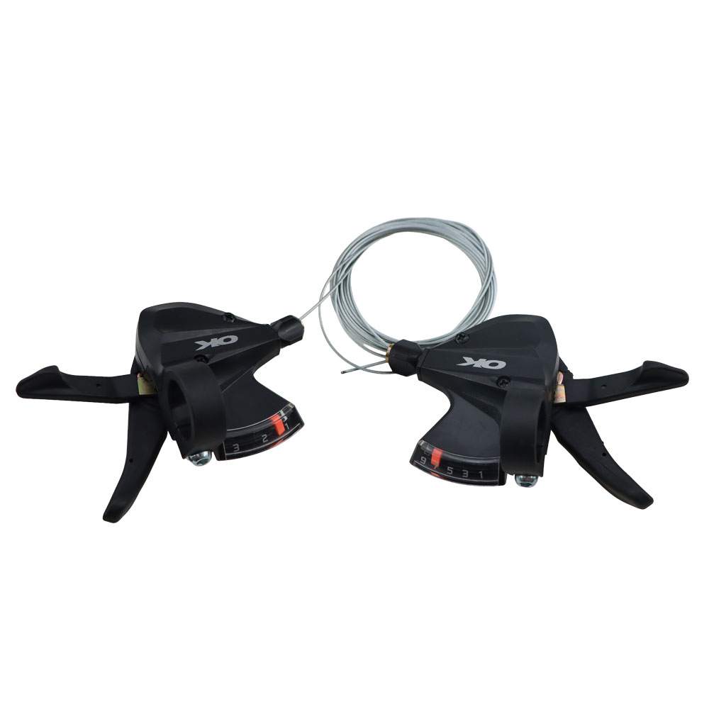 ست دسته دنده دوچرخه اوکی مدل OK SL-KD370 3*9sp